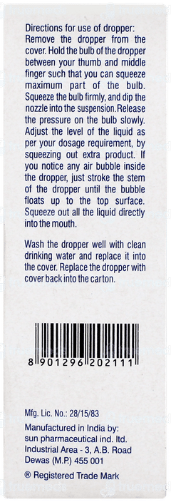 Sporidex Paediatric Drops 10ml