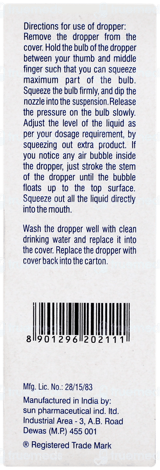 Sporidex Paediatric Drops 10ml