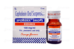 Sporidex Redimix Orange Flavour Oral Drops 10ml