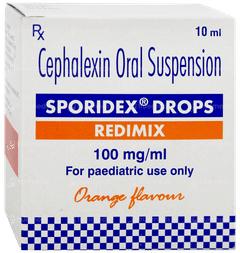 Sporidex Redimix Orange Flavour Oral Drops 10Ml