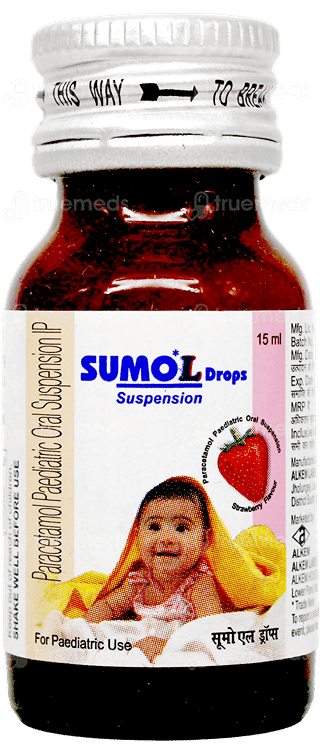 Sumo L Strawberry Flavour Oral Drops 15ml