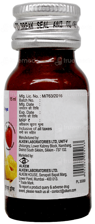 Sumo L Strawberry Flavour Oral Drops 15ml