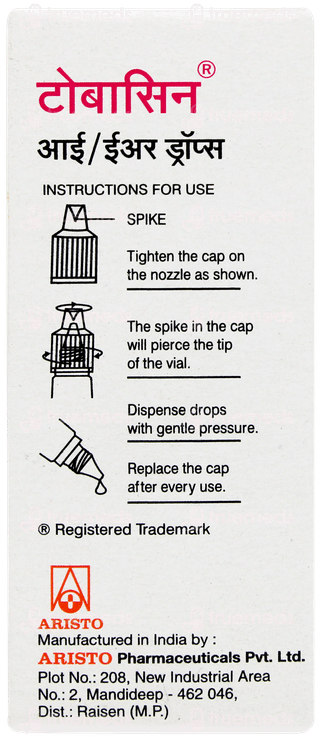 Tobacin Eye/ear Drops 5ml
