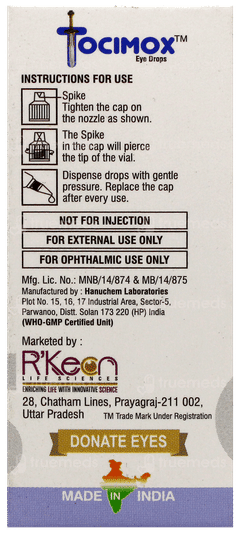 Tocimox Eye Drops 5Ml