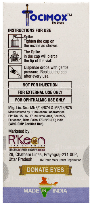 Tocimox Eye Drops 5Ml