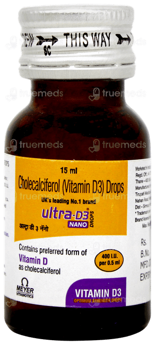 Ultra D3 Nano Oral Drops 15ml