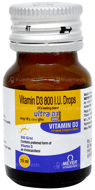 Ultra D3 800 Oral Drops 15ml