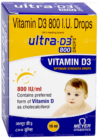 Ultra D3 800 Oral Drops 15ml