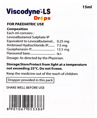 Viscodyne Ls Oral Drops 15ml