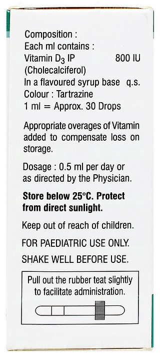 Vitanova D3 800iu Oral Drops 15ml