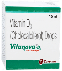 Vitanova D3 800iu Oral Drops 15ml