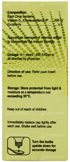 Wal D3+ Oral Drops 5ml