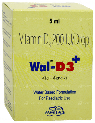 Wal D3+ Oral Drops 5ml