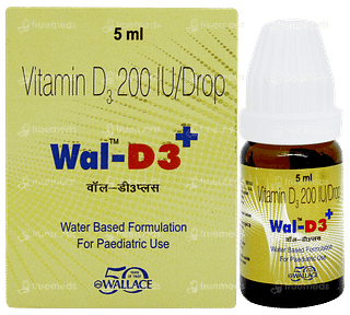 Wal D3 Plus Oral Drops 5ml