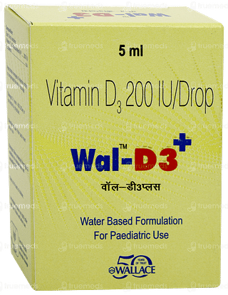 Wal D3 Plus Oral Drops 5ml