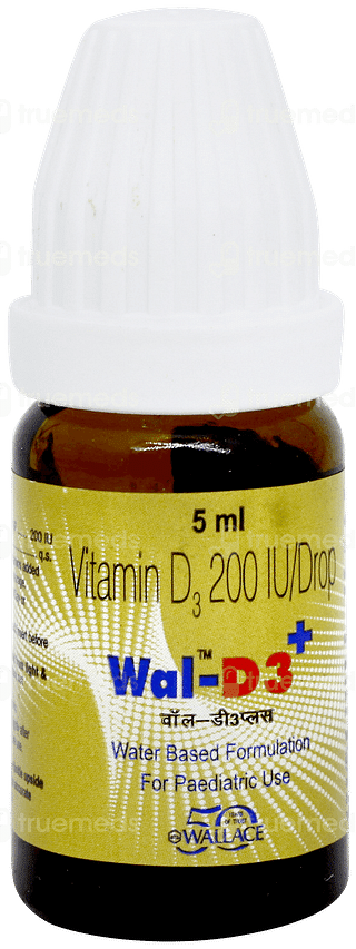 Wal D3 Plus Oral Drops 5ml