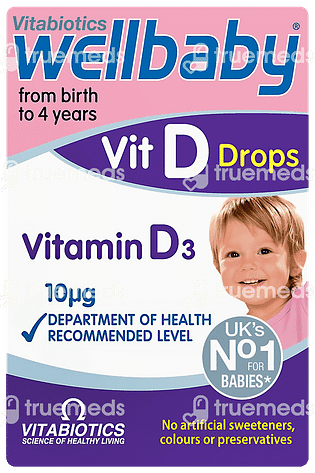 Wellbaby Vitamin D3 Oral Drops 30 ML