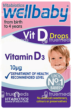 Wellbaby Vitamin D3 Oral Drops 30 ML