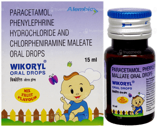 Wikoryl Mix Fruit Flavour Oral Drops 15ml
