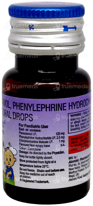 Wikoryl Mix Fruit Flavour Oral Drops 15ml