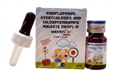 Wikoryl Af Raspberry Flavour Oral Drops 15ml