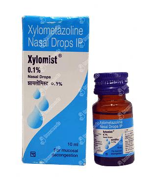 Xylomist 0.1 % Nasal Drops 10 ML