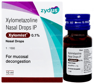 Xylomist 0.1% Nasal Drops 10ml