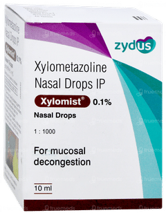 Xylomist 0.1% Nasal Drops 10ml
