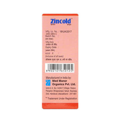 Zincold Oral Drops 15ml