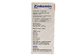 Zinkomin Drops 15 ML