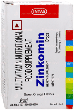 Zinkomin Oral Drops 15Ml