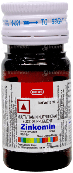 Zinkomin Oral Drops 15Ml