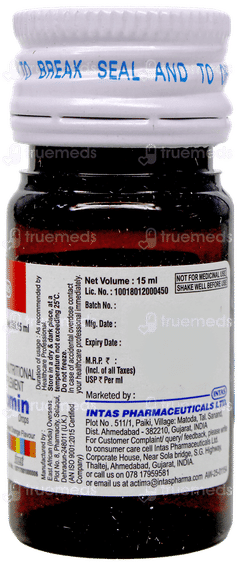 Zinkomin Oral Drops 15Ml