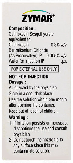 Zymar Eye Drops 5ml