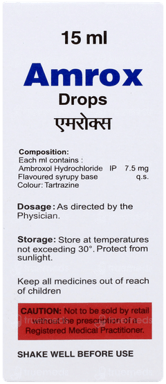 Amrox Oral Drops 15ml Amrox Oral Drops 15ml