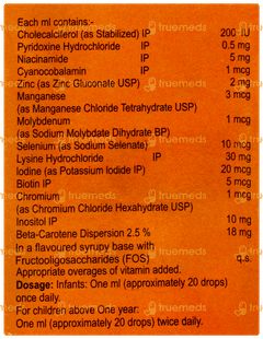 Britakid Mixed Fruit Flavour Oral Drops 15ml