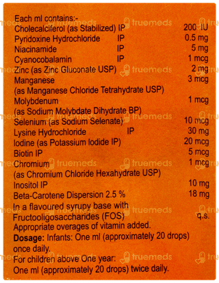 Britakid Mixed Fruit Flavour Oral Drops 15ml