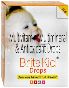 Britakid Mixed Fruit Flavour Oral Drops 15ml