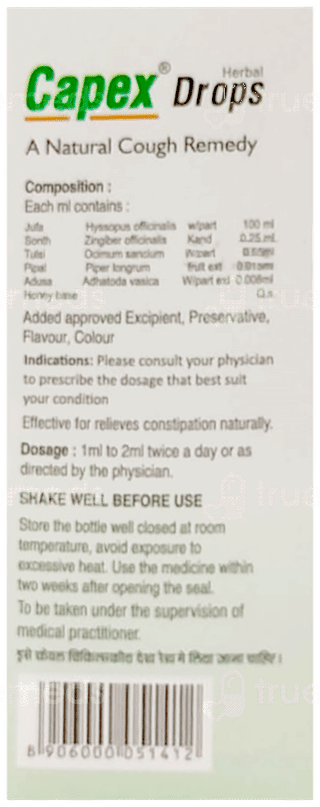 Capex Herbal Oral Drops 15Ml