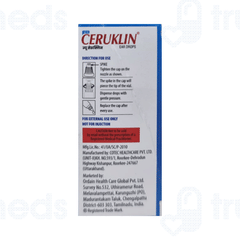 Ceruklin Ear Drops 10ml