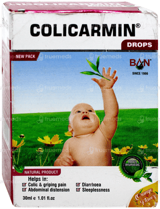 Colicarmin New Pack Orange Flavor Oral Drops 30ml