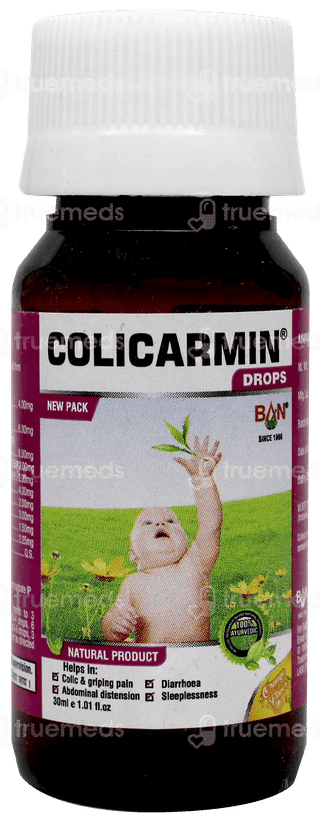 Colicarmin New Pack Orange Flavor Oral Drops 30ml