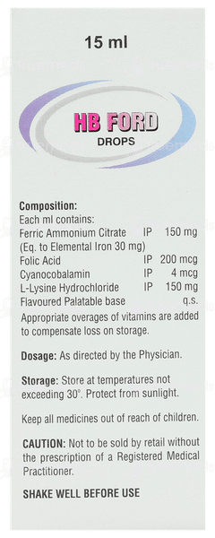 Hb Ford Drops 15 Ml