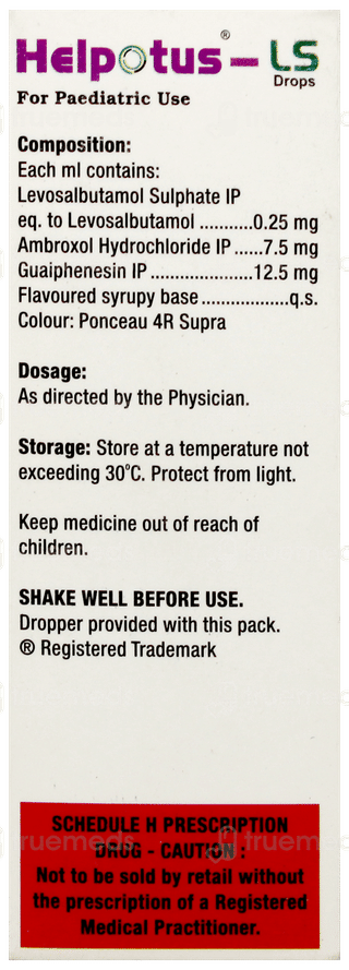 Helpotus Ls Pineapple Flavour Oral Drops 15ml