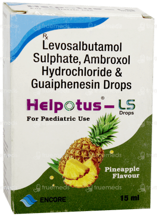 Helpotus Ls Pineapple Flavour Oral Drops 15ml