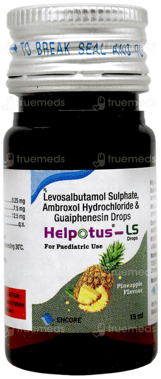 Helpotus Ls Pineapple Flavour Oral Drops 15ml