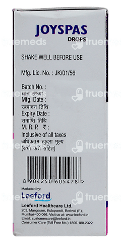 Joyspas Oral Drops 30ml