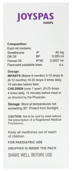 Joyspas Oral Drops 30Ml