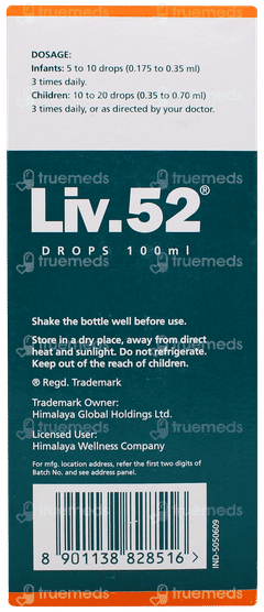 Himalaya Liv 52 Oral Drops 100ml