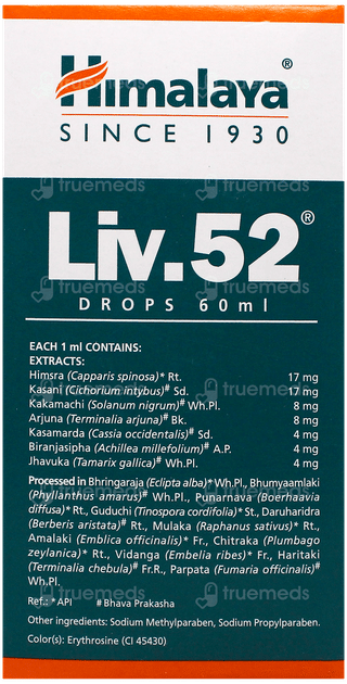 Himalaya Liv 52 Oral Drops 60Ml